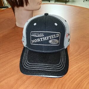 Northfield Autos Inc. Chrysler Ford RAM JEEP Embroidered Strap-on Hat Cap New